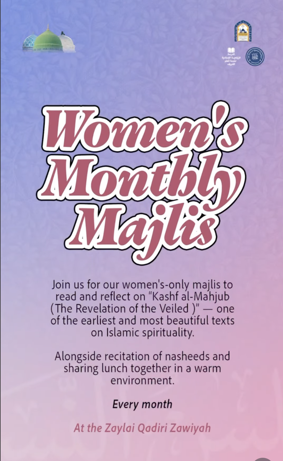 The Two Sisters' Majālis